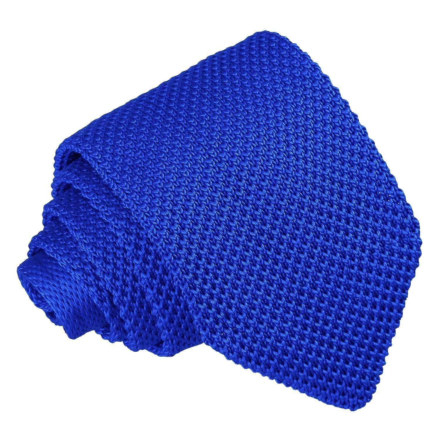 Royal Blue Knitted Slim Tie Royal Blue Knitted Slim Tie
