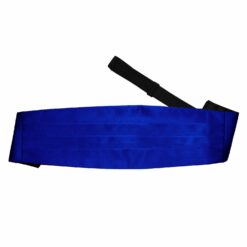 Royal Blue Satin Pre-Tied Bow Tie