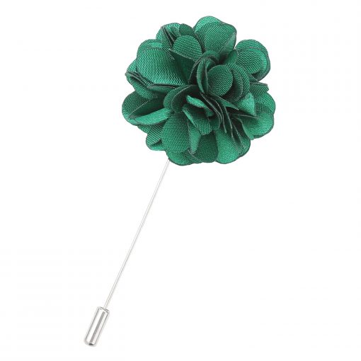 White Satin Lapel Pin
