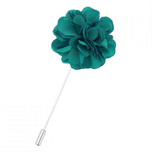 White Satin Lapel Pin
