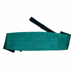Teal Satin Lapel Pin