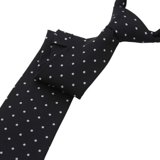 Navy Blue Polka Dot Tie