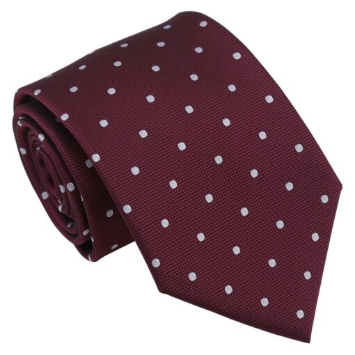 Navy Blue Polka Dot Tie