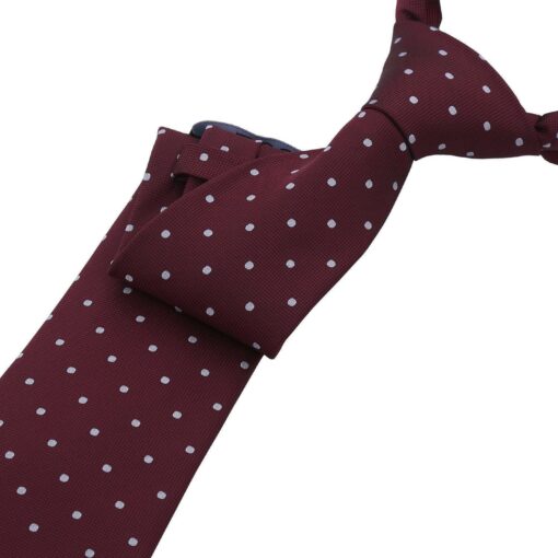 Navy Blue Polka Dot Tie