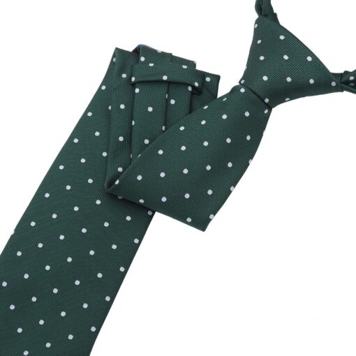 Navy Blue Polka Dot Tie