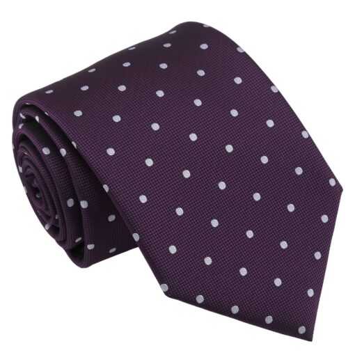 Navy Blue Polka Dot Tie