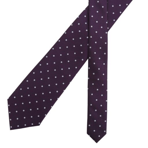 Navy Blue Polka Dot Tie