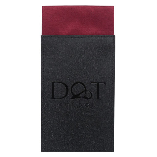White Satin Pre-Folded Pocket Square Fold