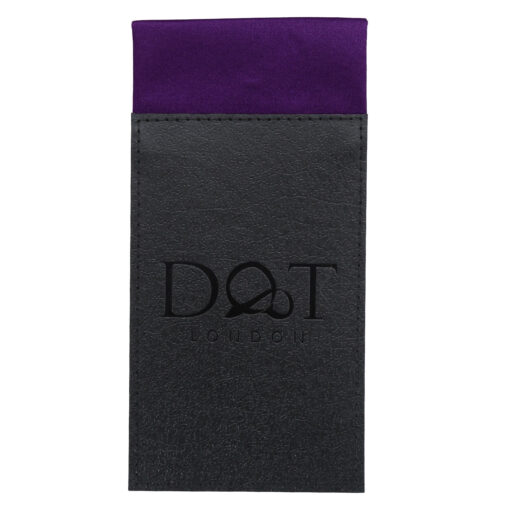 White Satin Pre-Folded Pocket Square Fold