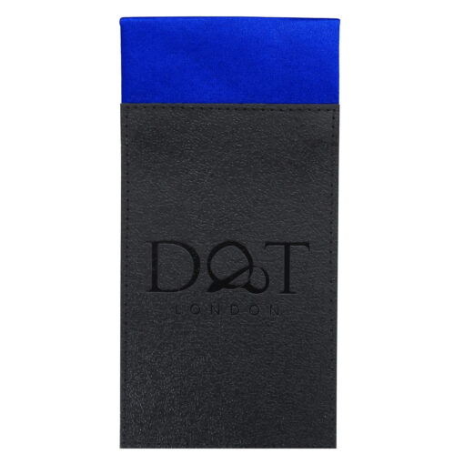 White Satin Pre-Folded Pocket Square Fold