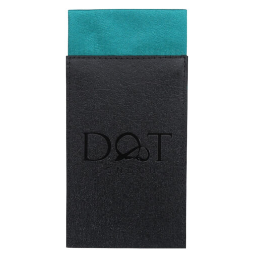 White Satin Pre-Folded Pocket Square Fold