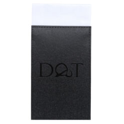 White Satin Pre-Folded Pocket Square Fold