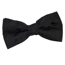 Black Passion Pre-Tied Thistle Bow Tie