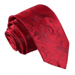 Burgundy Passion Tie