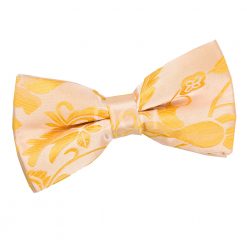 Gold Passion Pre-Tied Thistle Bow Tie