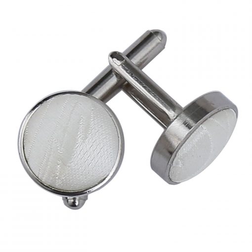 Ivory Passion Silver Plated Cufflinks