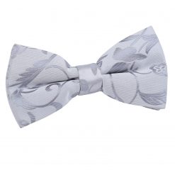 Silver Passion Pre-Tied Thistle Bow Tie