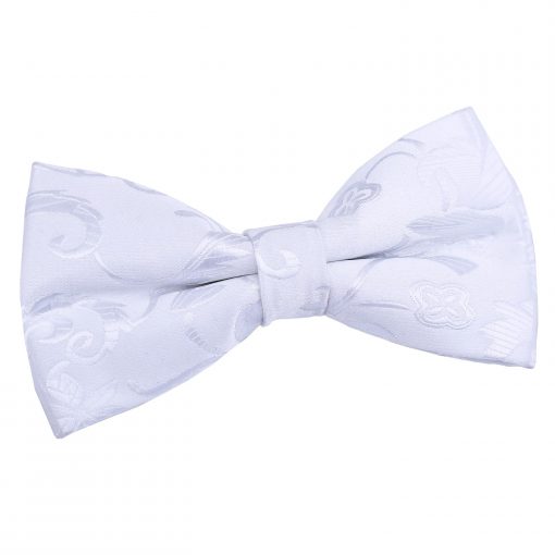 White Passion Pre-Tied Thistle Bow Tie