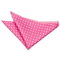 Hot Pink Polka Dot Tie