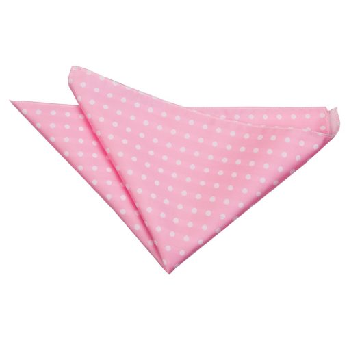 Pink Polka Dot Classic Pocket Square