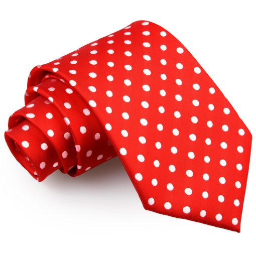 Red Polka Dot Tie