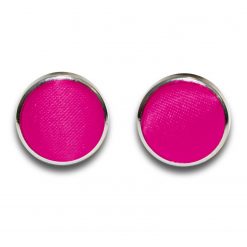 Hot Pink Satin Slim Tie