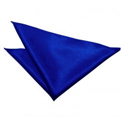 Royal Blue Satin Pocket Square