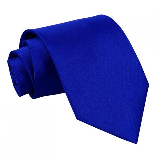 Royal Blue Satin Classic Tie