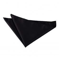 Black Solid Check Clip On Slim Tie