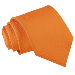 Celosia Orange Solid Check Self Tie Bow Tie