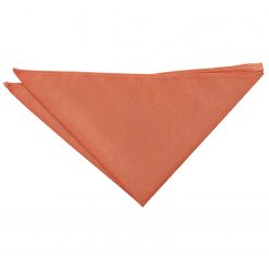 Copper Shantung Pocket Square