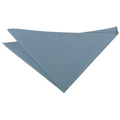 Dusty Blue Shantung Pocket Square