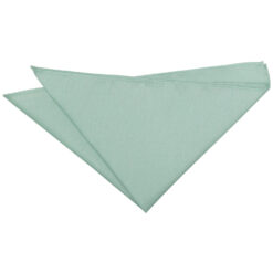 Dusty Green Shantung Pocket Square