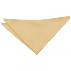 Gold Shantung Pocket Square