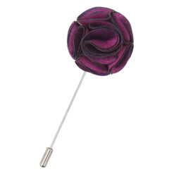 Orchid Shantung Slim Tie