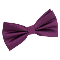Orchid Shantung Pre-Tied Bow Tie