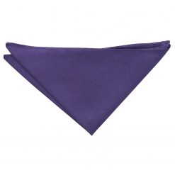 Cadbury Purple Shantung Pocket Square