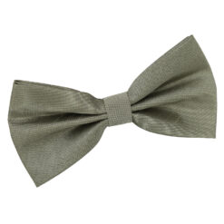 Sage Green Shantung Pre-Tied Thistle Bow Tie