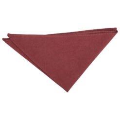 Brown Suede Handkerchief / Pocket Square