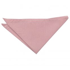 Dusty Pink Suede Handkerchief / Pocket Square