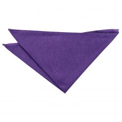 Purple Suede Handkerchief / Pocket Square