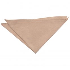 Tan Suede Handkerchief / Pocket Square