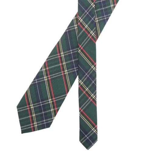 Green Tartan Plaid Tie