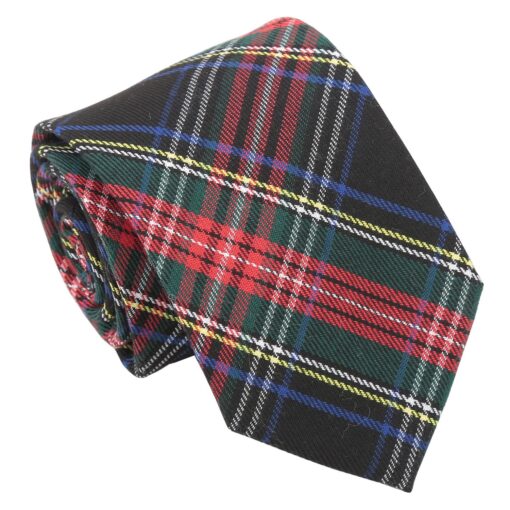 Red & Green Tartan Plaid Tie