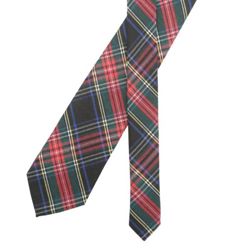 Red & Green Tartan Plaid Modern Classic Tie