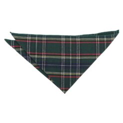Green Tartan Plaid Lapel Pin