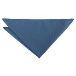 Navy Blue Plain Twill Pocket Square