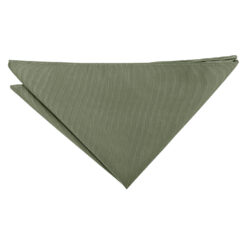 Sage Plain Twill Pocket Square