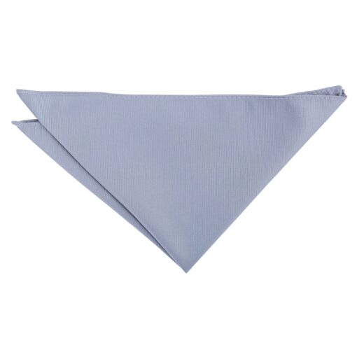 Navy Blue Plain Twill Pocket Square