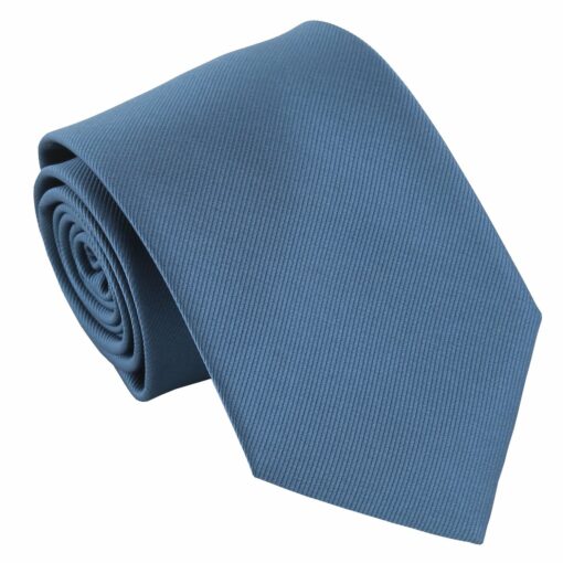 Blue Nights Plain Twill Modern Classic Tie